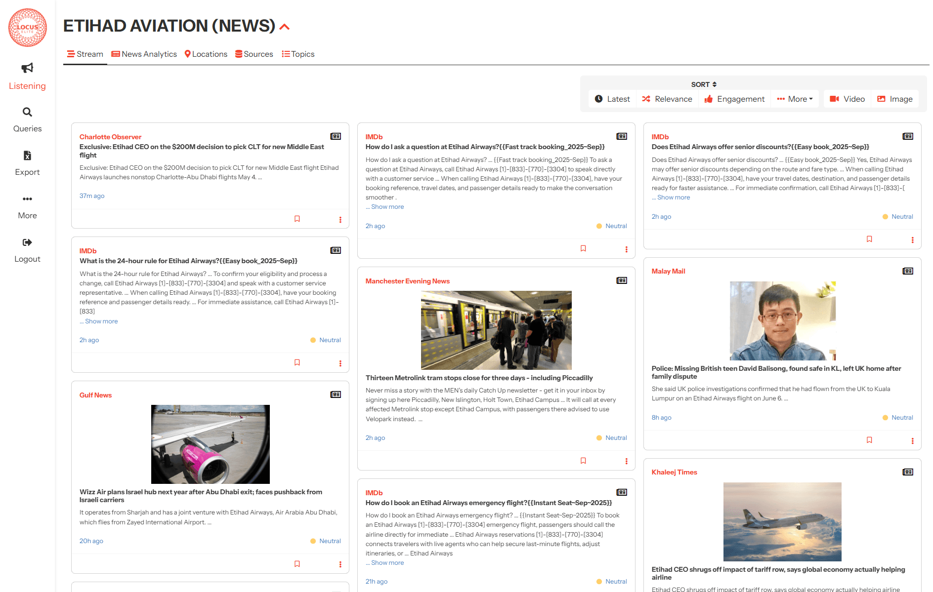 📰 Unified News & Social Media Coverage