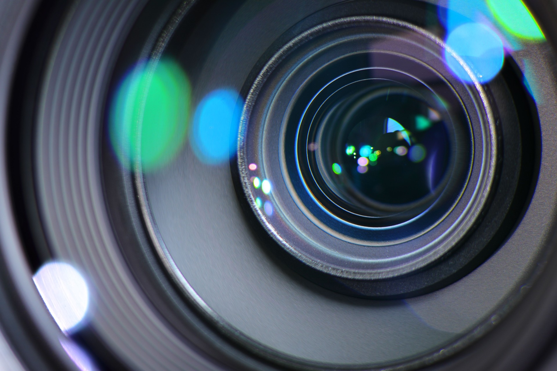 Camera Zoom Lens Zooming In Or Out To Focus A Sharp Image And To Capture A Photograph Or Video